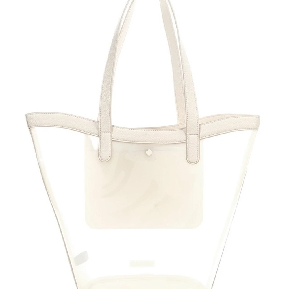 Antonio Melani Jelly Tulip Contrast Trim Tote Bag